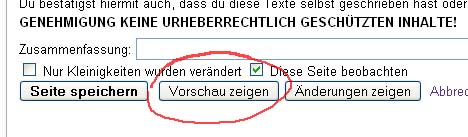 Vorschau-Button