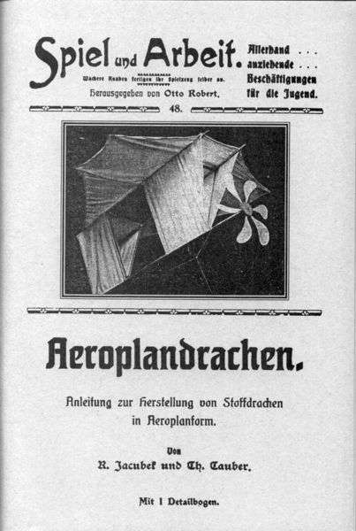 Datei:Aeroplandrachen Reprint Titelblatt.jpg