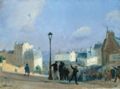 William Glackens - Flying Kites, Montmartre (1905)