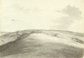 Hieronymus Samuel Grimm - Flying a kite on a hill near Walton Castle (1788)